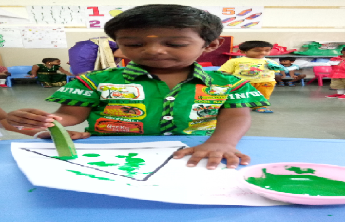 Vegetable printing by our future creator