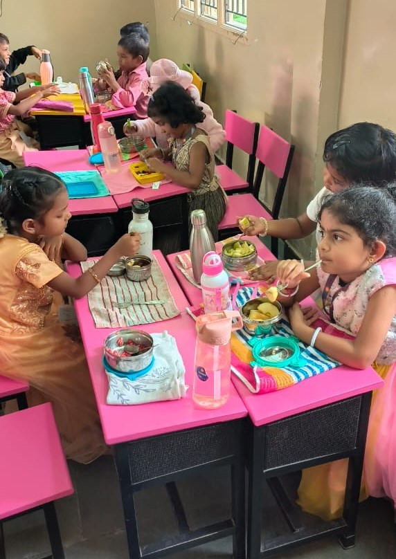 Eating together turns every snacks into a celebration.