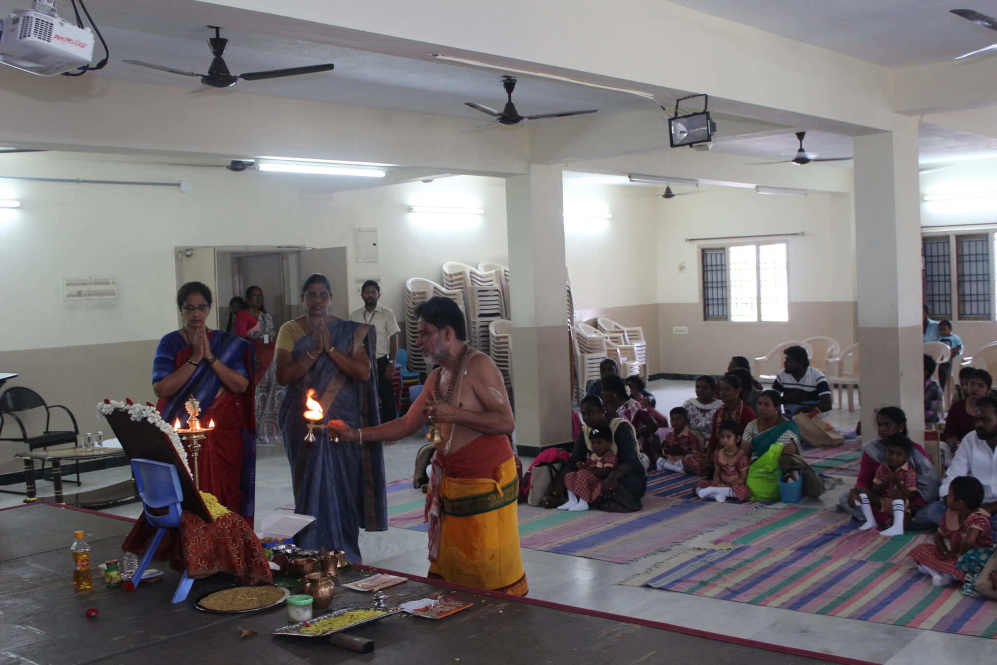 Little charms seeking blessings from deity