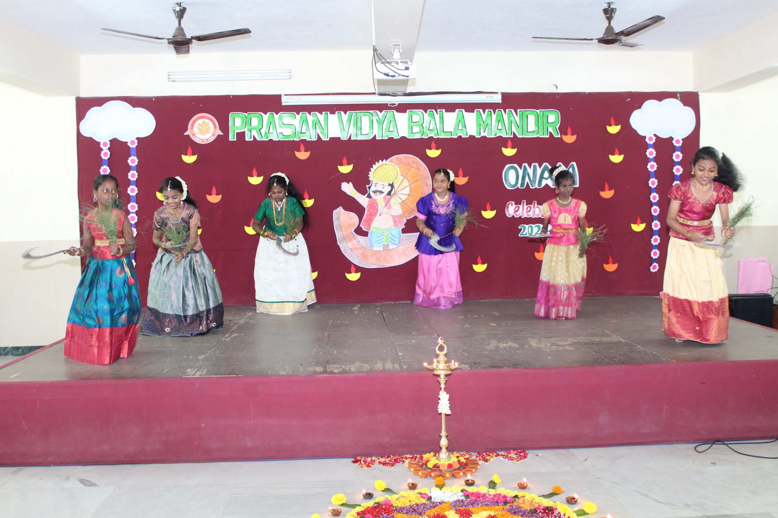 Little stars celebrates Onam with a beautiful dance