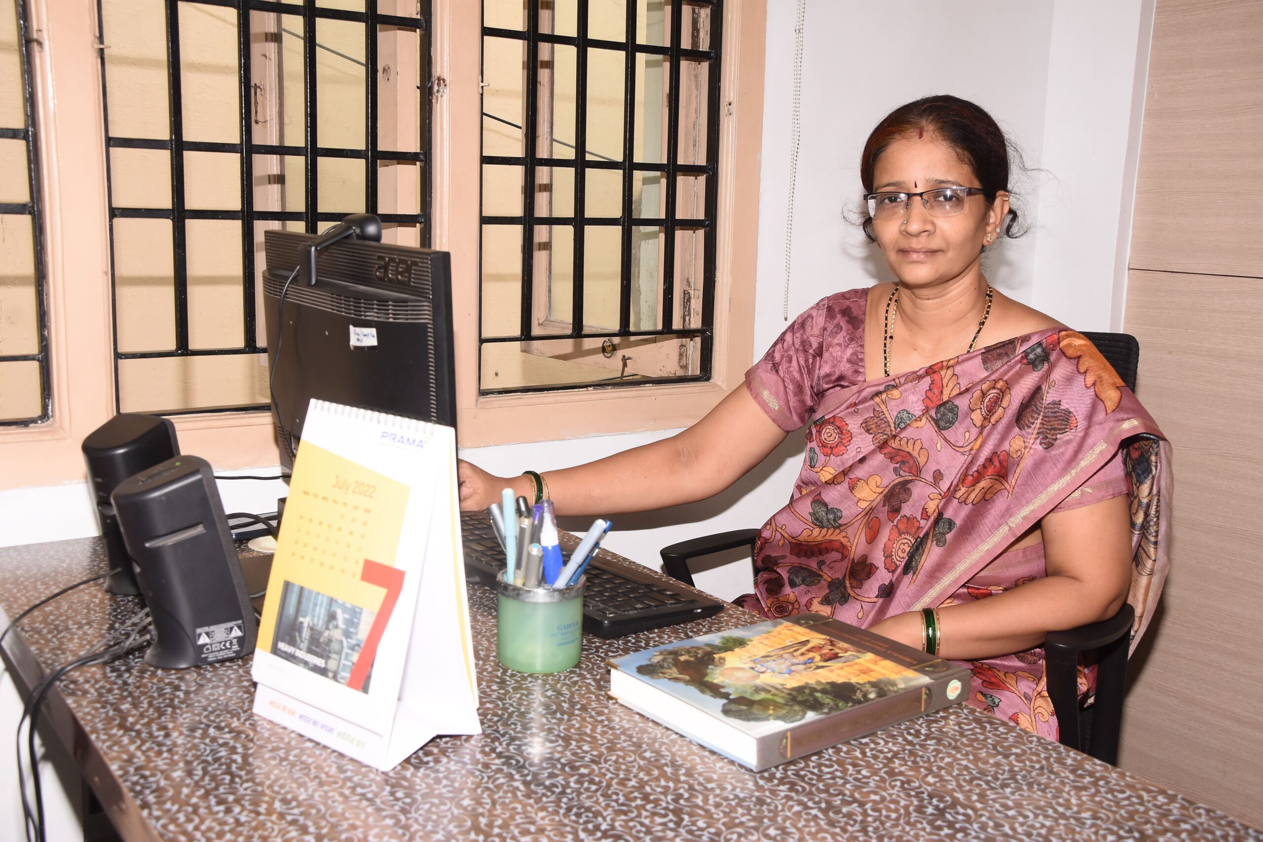 Vice Principal - Mrs. S. Malini B.SC.,M.Sc.,M.A.Mont_Trained.,B.Ed.,