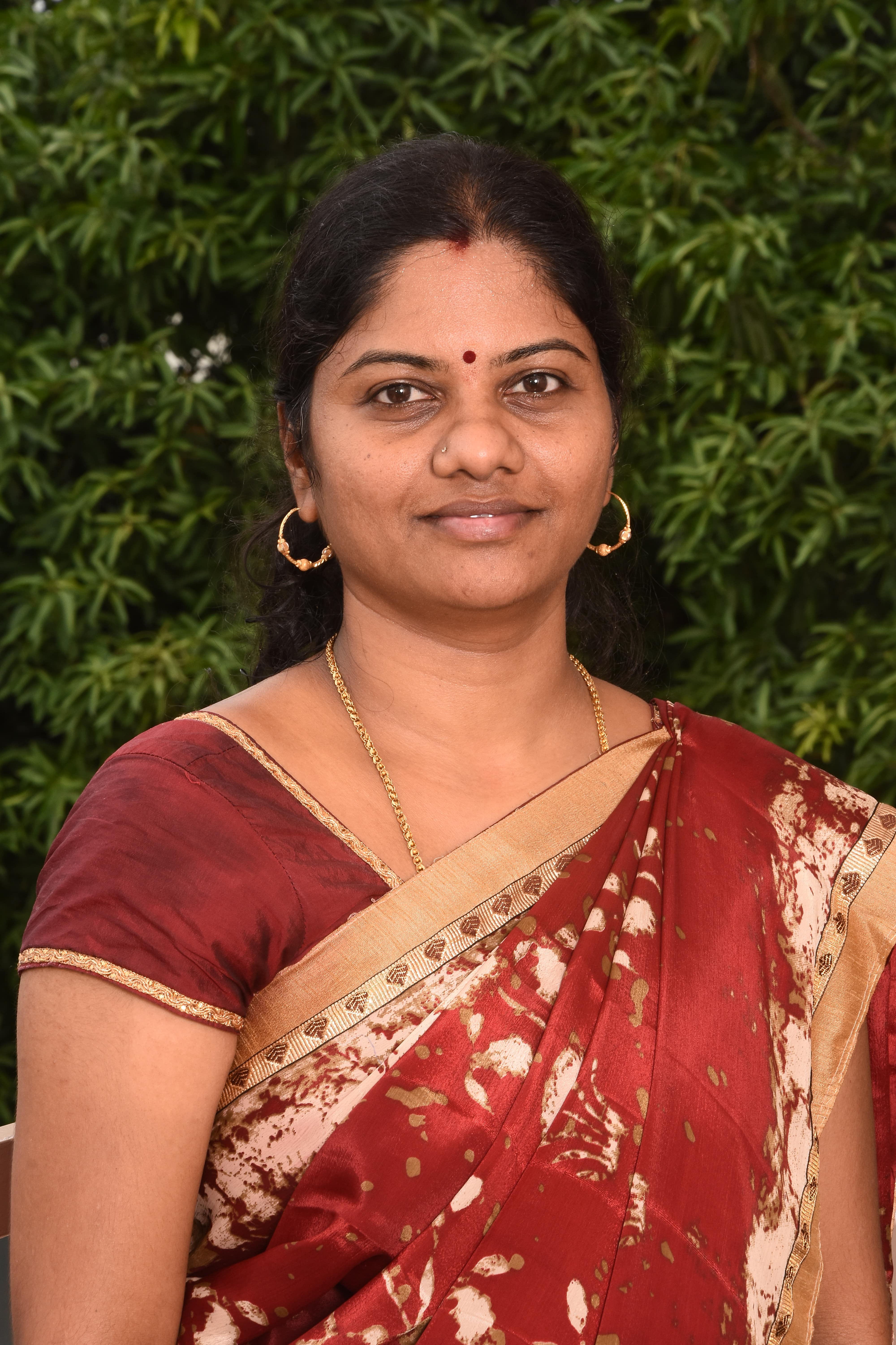Mrs. P. Jayalakshmi M.Sc., B.Ed., KG Teacher