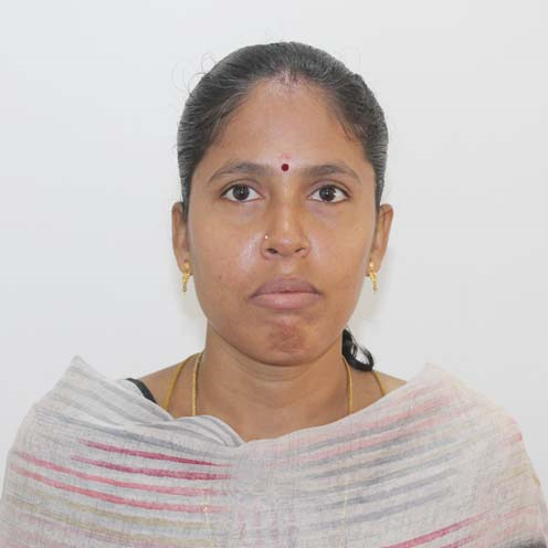 Mrs.P.Sangeetha B.Sc., B.Ed, KG Teacher
