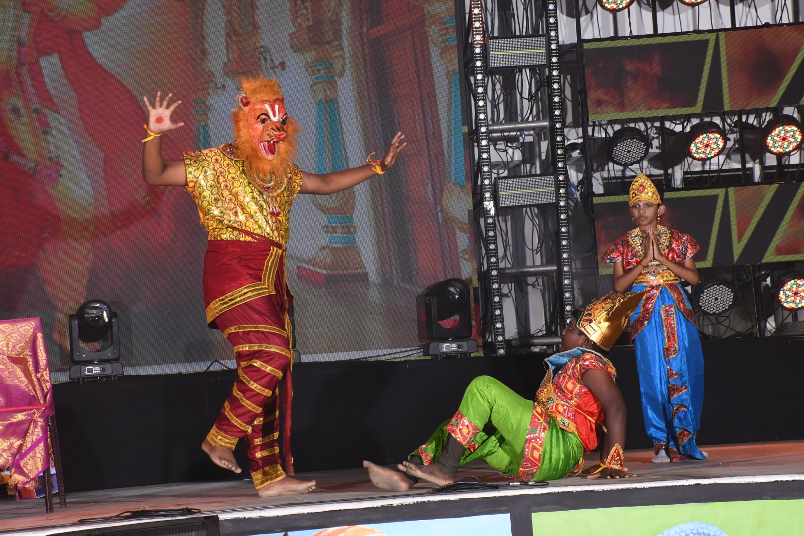 Narasimha’s roar is not just wrath—it is the voice of justice