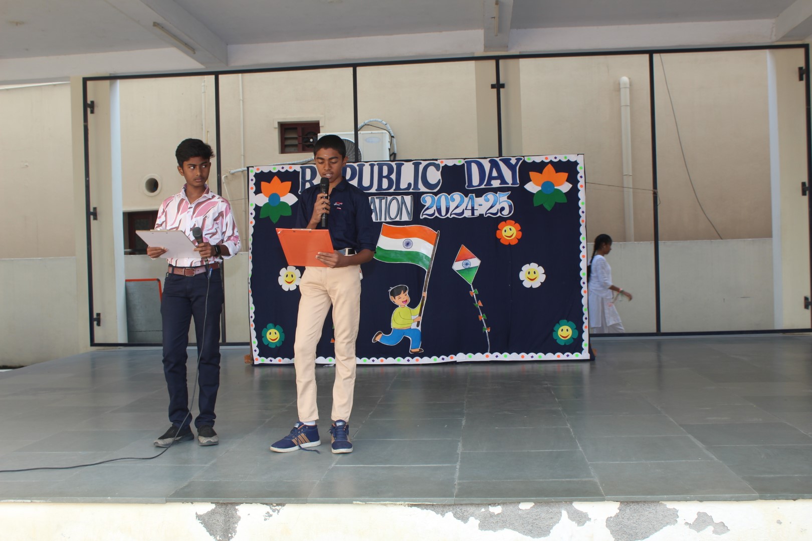 Organizing the Flag Hoisting Ceremony