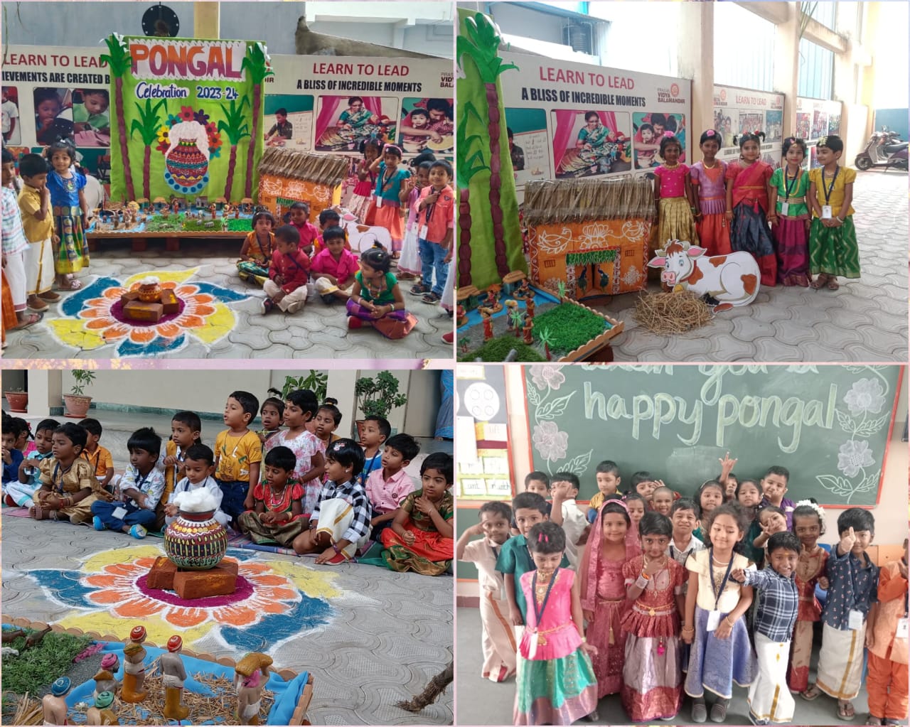 Pongalo… Pongal… Celebrated the day with a heart filled with cheer and fervour…