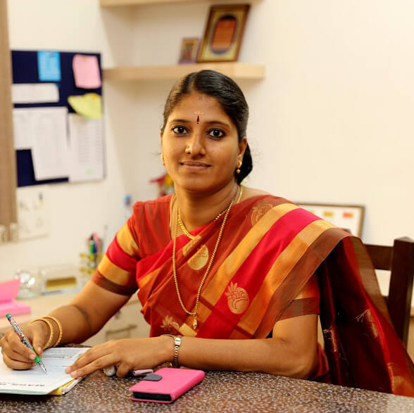 Mrs. M.Sridevi M.Sc. B.Ed. M.B.A Principal of PVBM