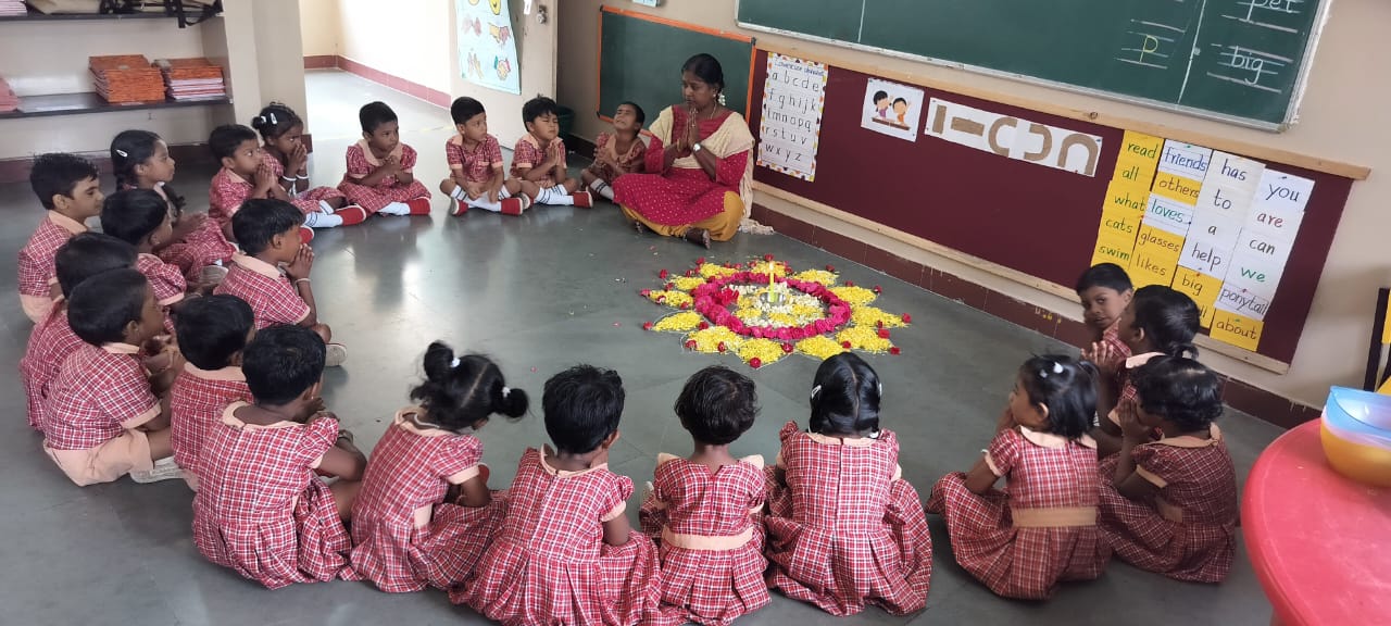 Sowing seeds of Thanks in little minds.