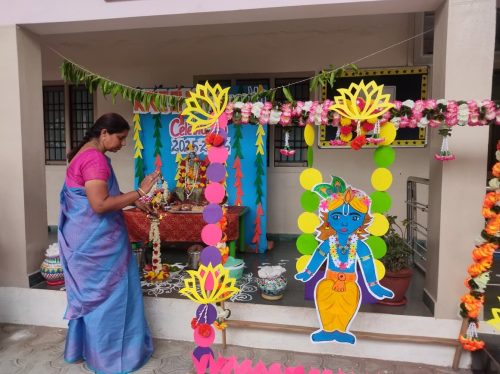 A divine beginning to Janmashtami with the Puja