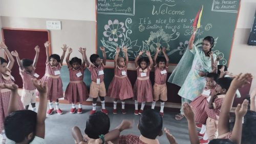 It’s our circle time and it’s our favourite joyful time…