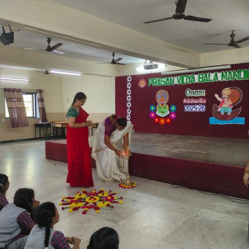 Lighting the lamp brightens Onam with hope