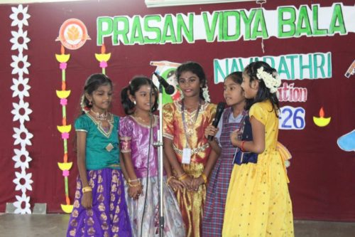 Songs of praise echo the divine power