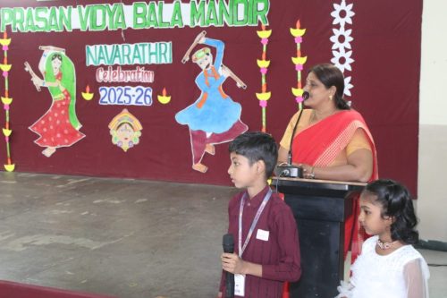 Wisdom shared, blessings received this Navaratri