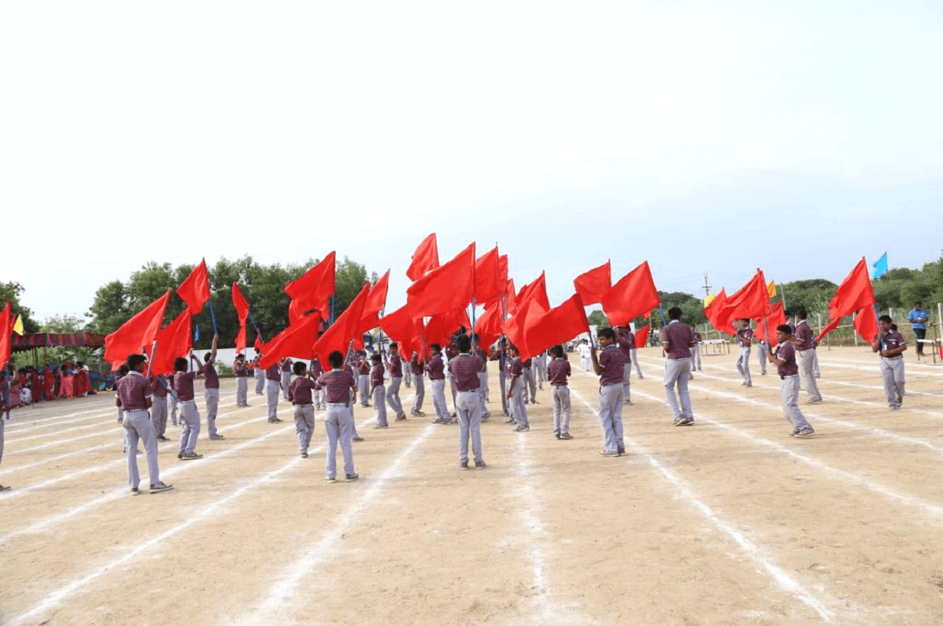 Where there is unity, there is always victory (Colour Guard Drill)